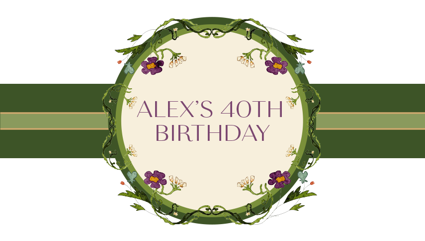 Alexs 40th Birthday